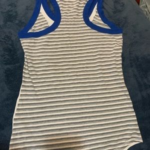 Warriors racer back tank